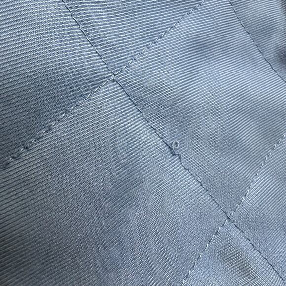 Orvis Quilted Button Front Jacket Size S, Light Blue - Picture 10 of 11